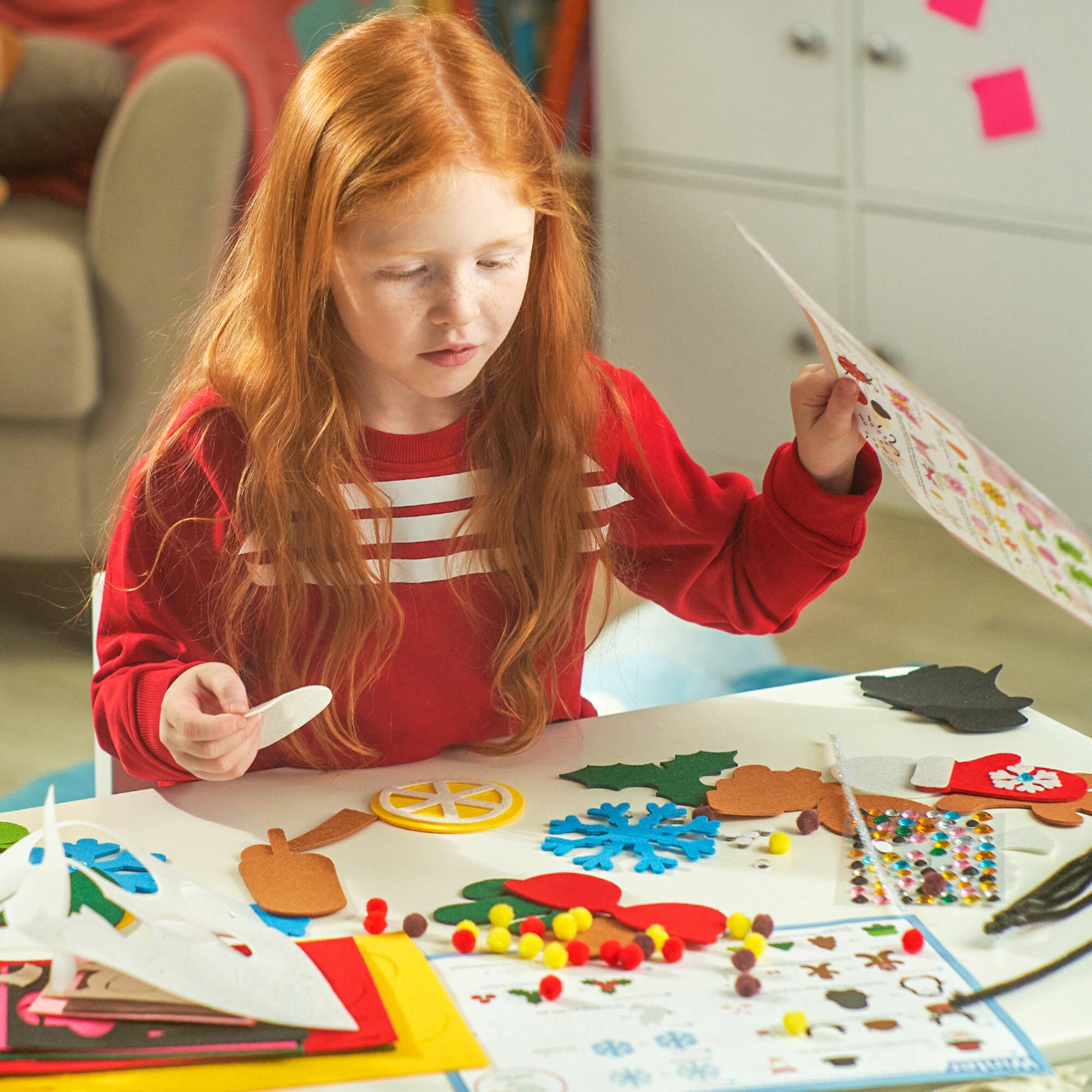 Arteza® Kids Felt Craft Kit, Four Seasons